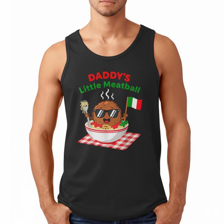Couple Daddy's Little Meatball Italian Men Men Tank Top