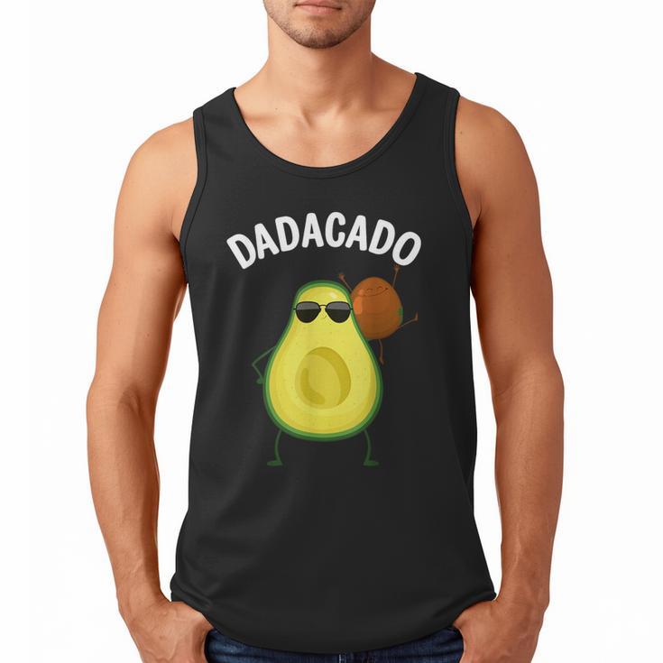 Cute Avocado For Dad Men Fruit Avocado Pear Lovers Men Tank Top