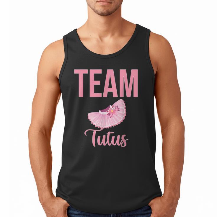 Cute Team Tutus Gender Reveal For Mom And Dad Men Tank Top