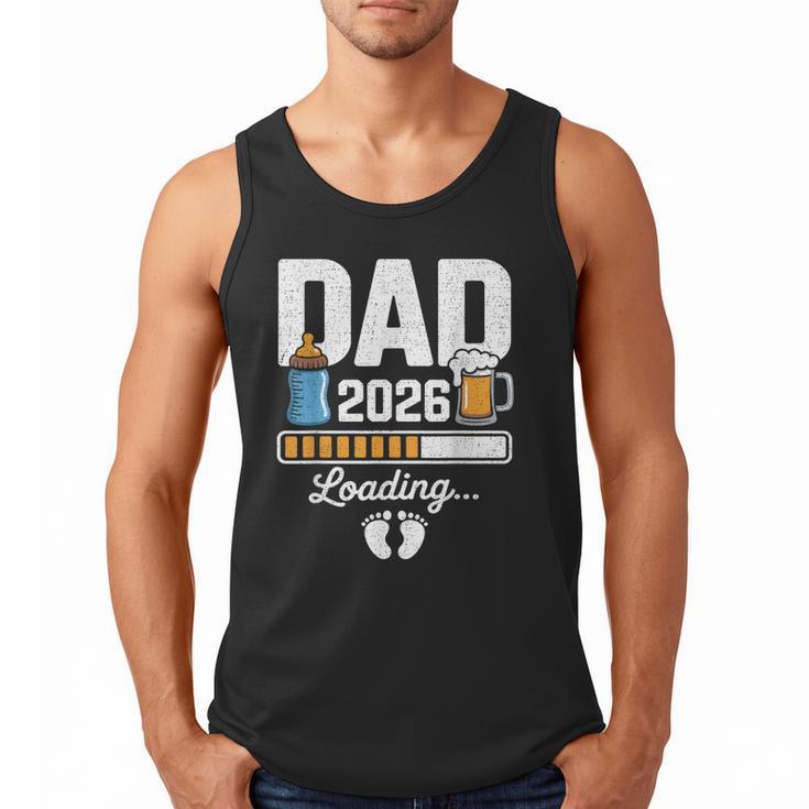 Dad 2026 Loading Expecting New Baby Announcement Men Men Tank Top