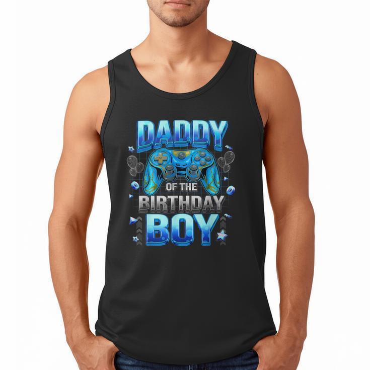 Dad Of The Birthday Boy Cool Gamer Video Game Birthday Men Tank Top