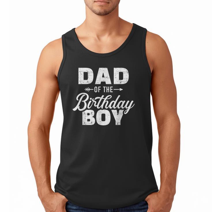 Dad Of The Birthday Boy Matching Family Party Men Tank Top