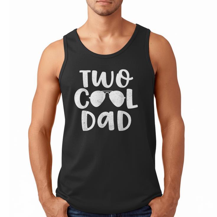 Dad Of The Birthday Boy Two Cool 2nd Bday Father Papa Daddy Men Tank Top