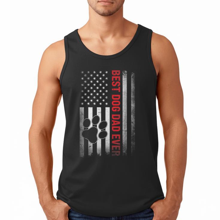 Dad Fathers Day Dog Dad Men Tank Top