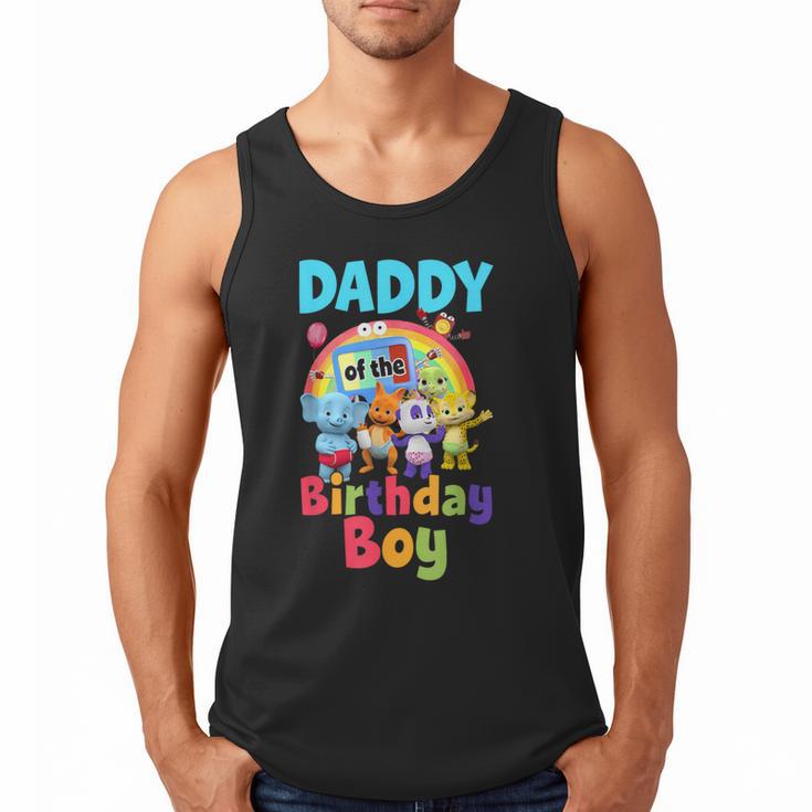 Dad And Mom Daddy Of The Birthday Boy Family Party Decor Men Tank Top