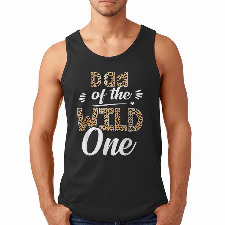 Dad Of The Wild One Zoo Themed 1st Birthday Party Men Tank Top