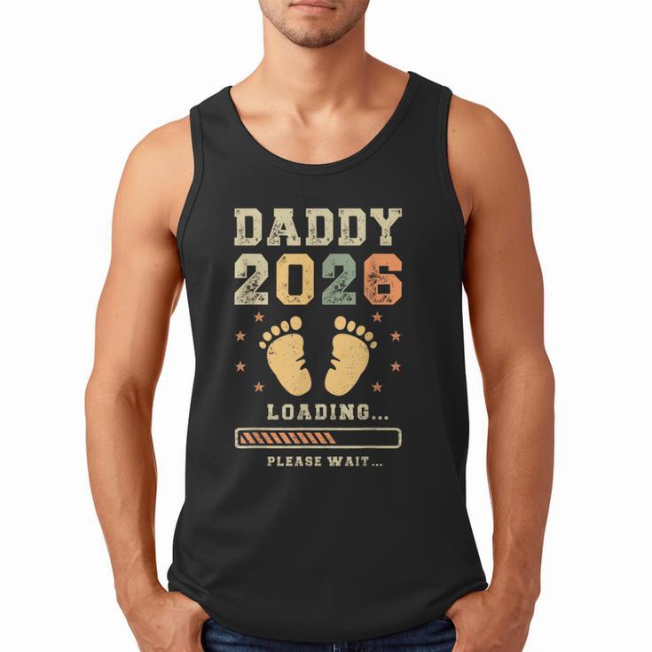 Daddy 2026 Loading Baby Announcement Expecting Dad To Be Men Tank Top
