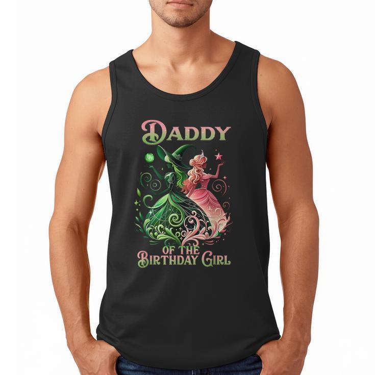 Daddy Of The Birthday Girl Pink And Green Family Matching Men Tank Top