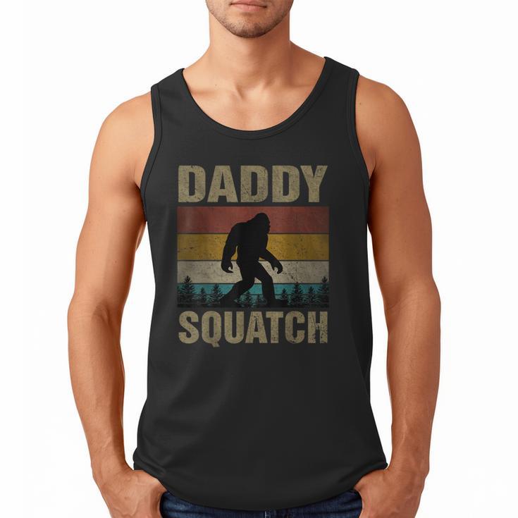 Daddy Squatch Bigfoot Dad Sasquatch Yeti Family Matching Men Tank Top