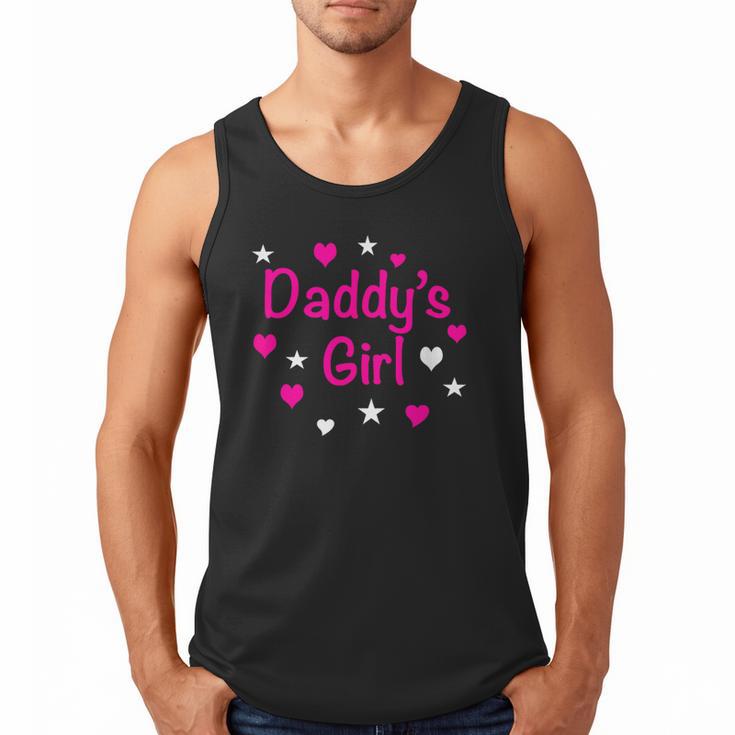 Daddy's Girl Shirt With Pink Lettering Men Tank Top