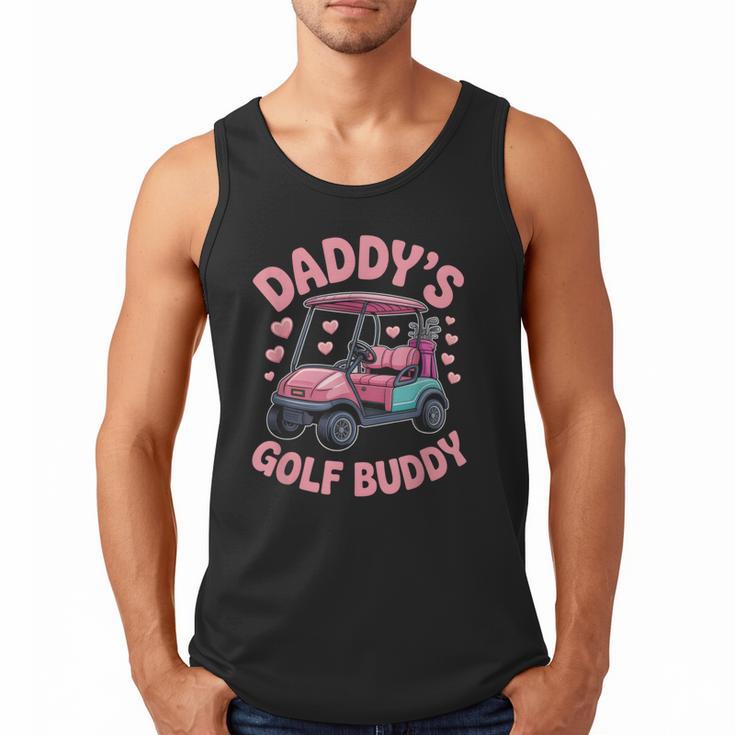 Daddy's Golf Buddy Cute Family Golfer Sport Fan Tee Matching Men Tank Top