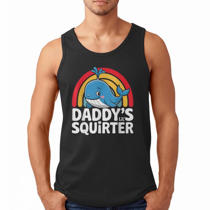 Daddy's Lil Squirter Cute Embarrassing Woman Men Tank Top