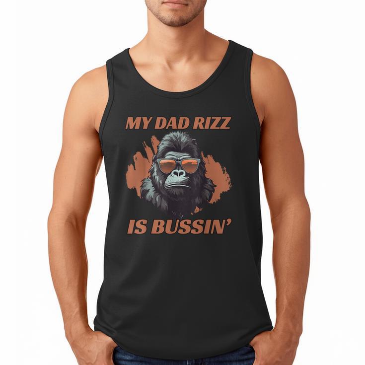 Dad's Birthday Father's Day Dad RIzz Is Bussin' Men Tank Top