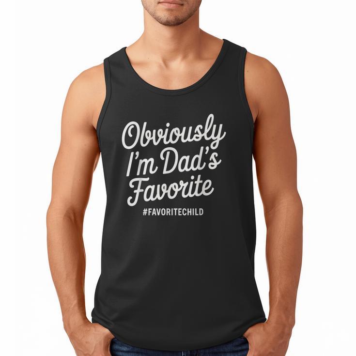 Dads Favorite Son Daughter I'm Dad's Favorite Men Tank Top