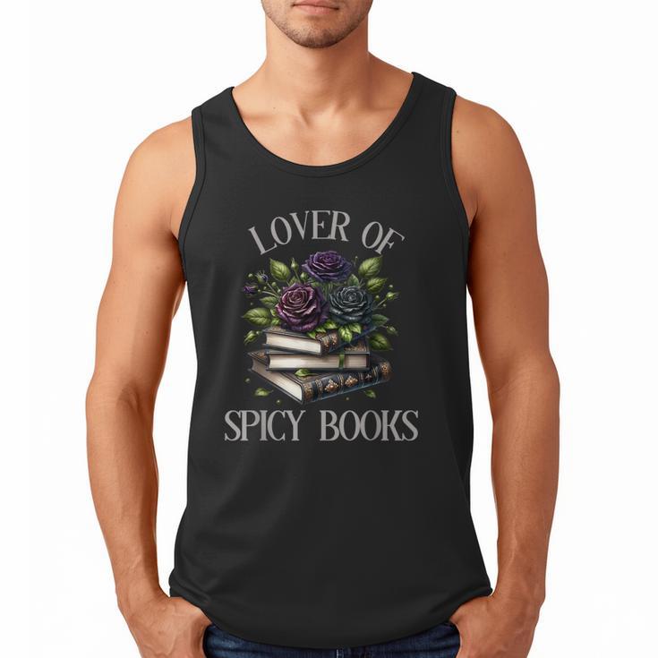 Dark Romance Book Lover Spicy Books Bookish Merch Morally Men Tank Top
