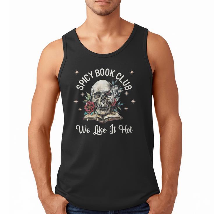 Dark Romance Lover Spicy Book Club Bookish Merch Morally Men Tank Top
