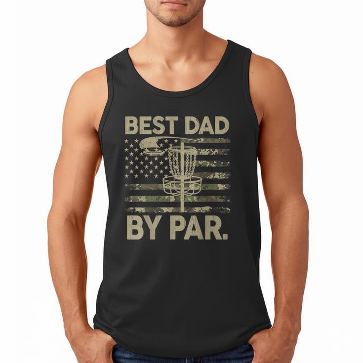 Disc Golf Frisbee Best Dad Par Camo US Flag Golfer Men Tank Top Disc Golf Frisbee Best Dad Par Camo US Flag Golfer Men Tank Top