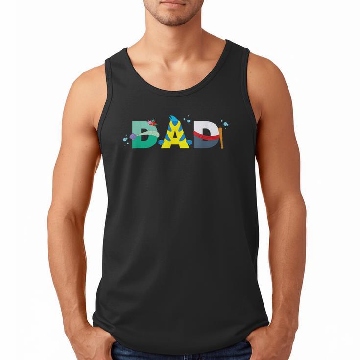 Disney The Little Mermaid Ariel Father’s Day Birthday Dad Men Tank Top