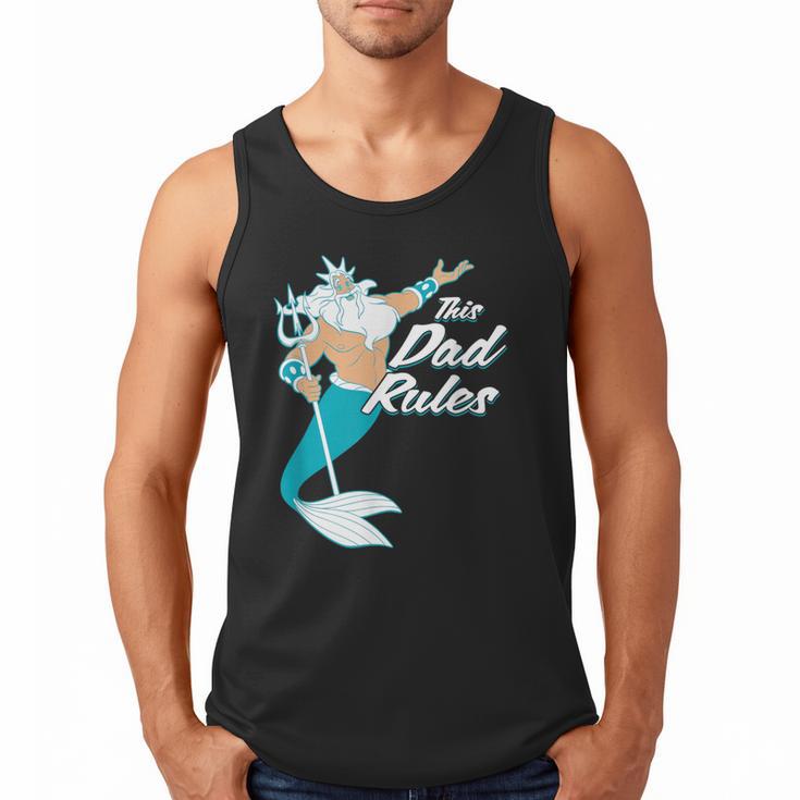 Disney The Little Mermaid King Triton Dad Men Tank Top
