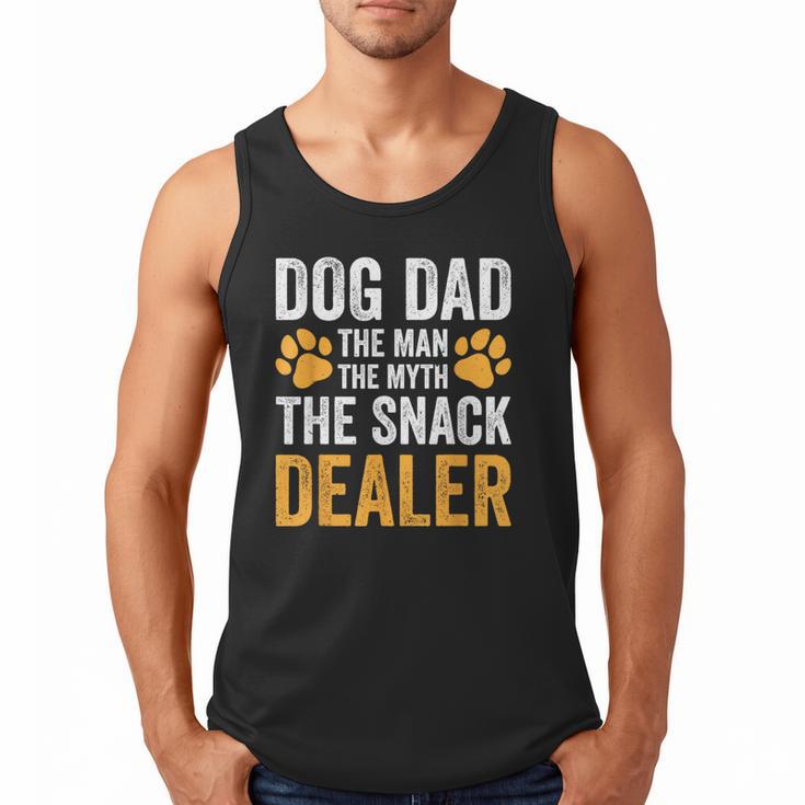 Dog Dad The Man The Myth The Snack Dealer Men Tank Top