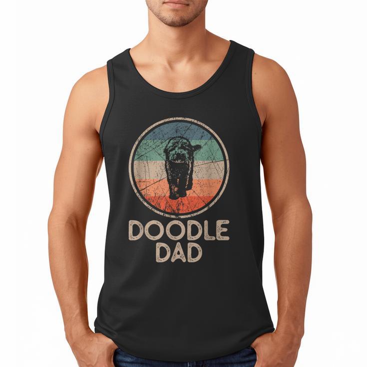 Doodle Dog Vintage Doodle Dad Small Men Tank Top