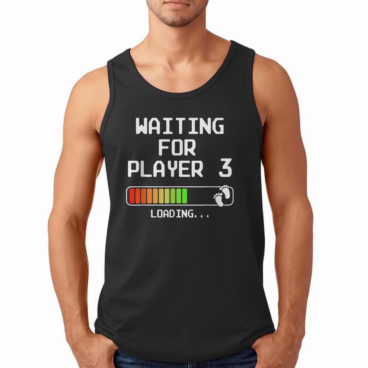 Expectant Dad To Be Gamer Pregnancy Announcement Player 3 Men Tank Top
