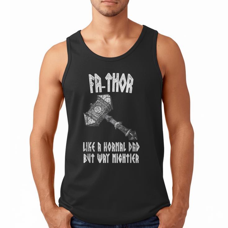 FA-Thor Like Dad Way Mightier Viking Father's Day Fathor Men Tank Top