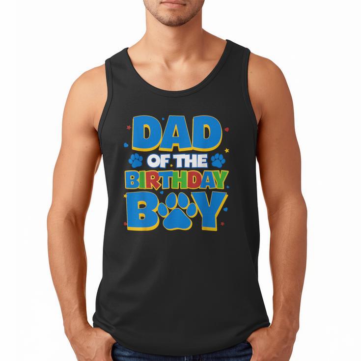 Family Matching Party Shirt Dad Of The Birthday Boy Men Tank Top