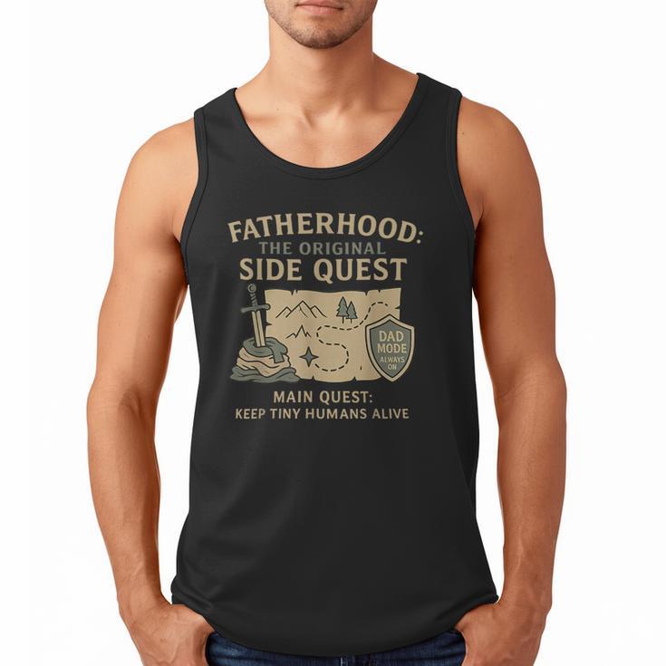 Fatherhood The Original Side Quest Dad Mode Men Tank Top