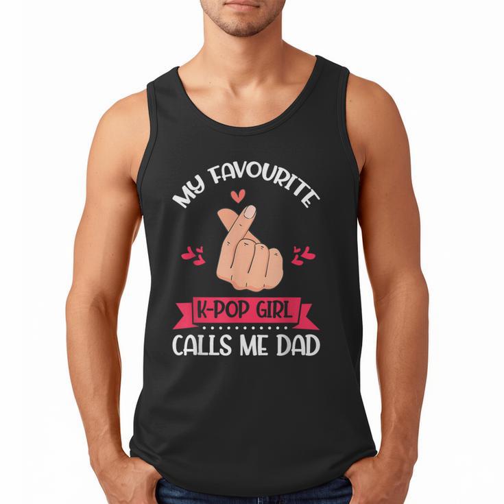 My Favorite K-Pop Girl Calls Me Dad K-Pop Girl Men Tank Top