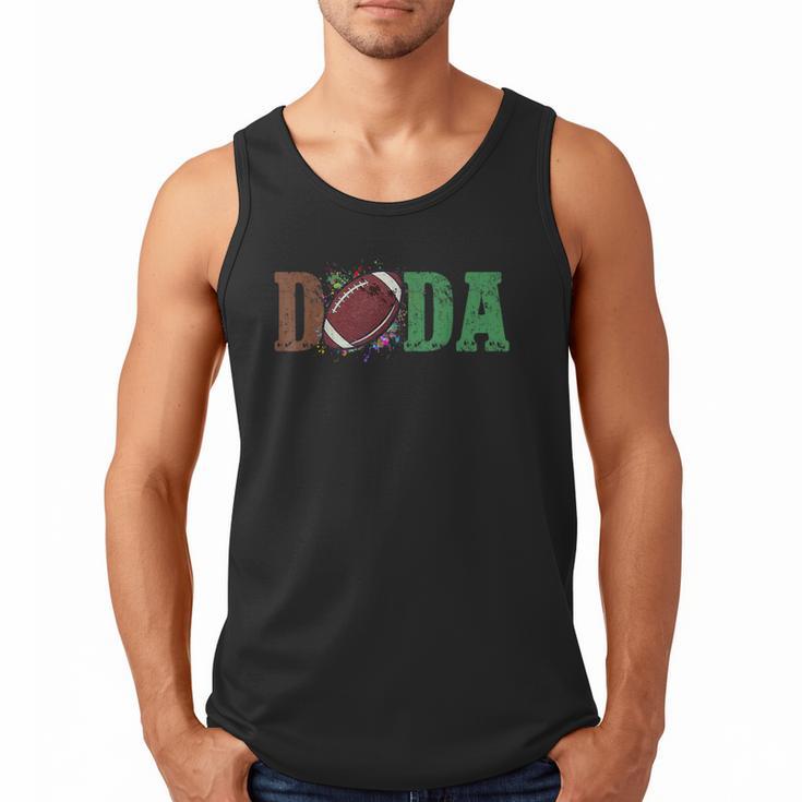 Football Dada 1st Birthday Men Tank Top