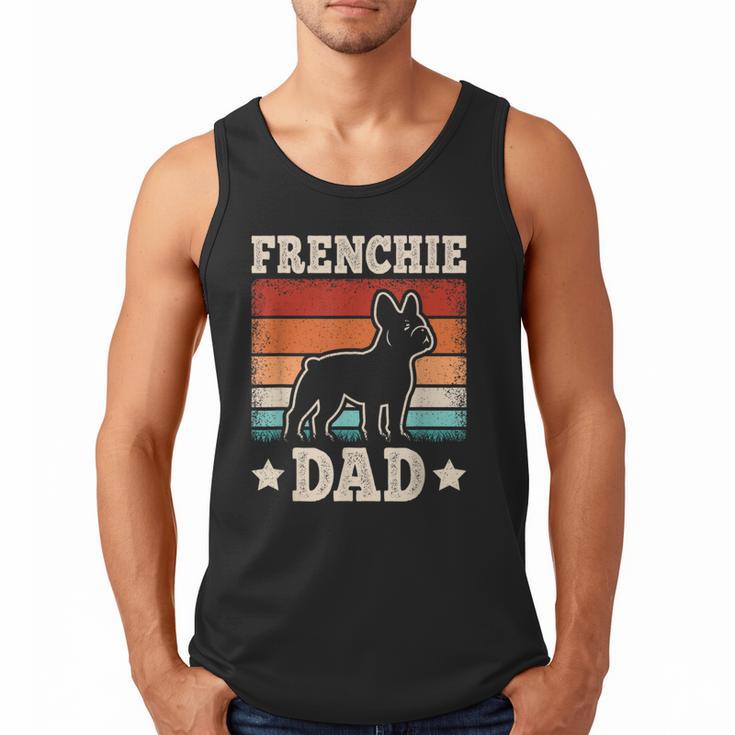 Frenchie Dad Retro French Bulldog Lover Daddy Men Men Tank Top