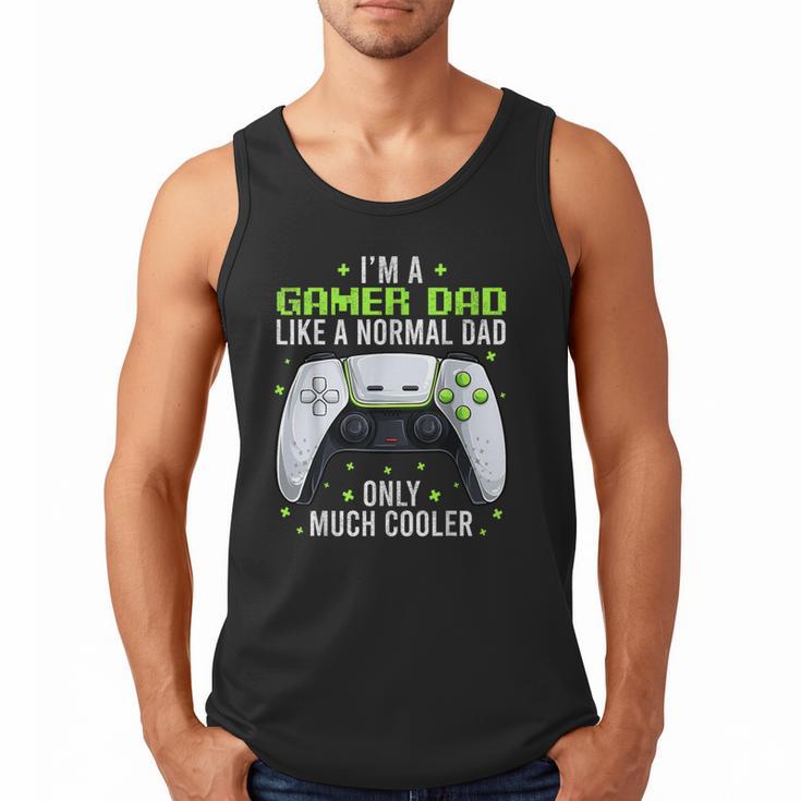 Gamer Dad Gaming Shirts Fathers Day Video Game Daddy Men Tank Top