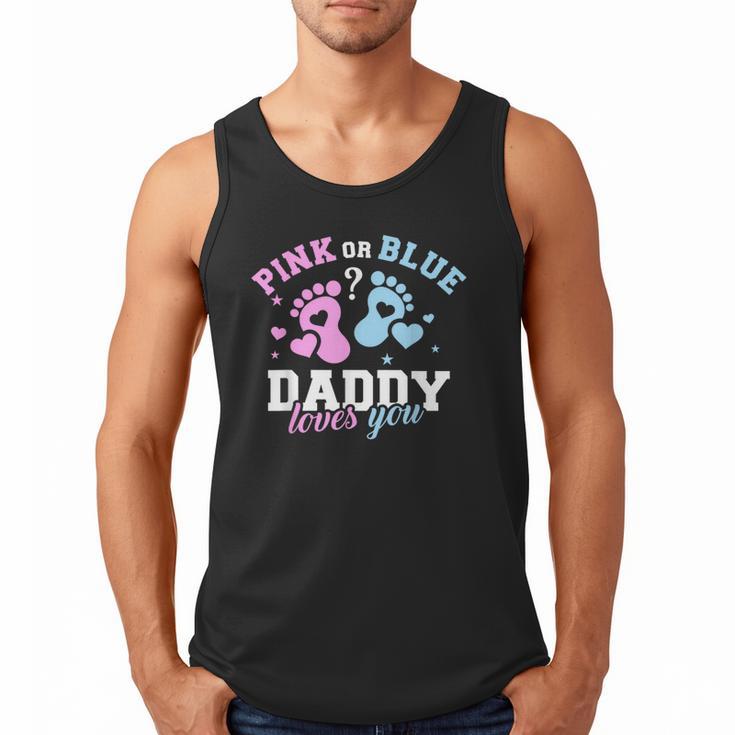 Gender Reveal Daddy Dad Men Tank Top