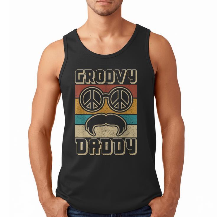 Groovy Daddy 60s Outfit 70s Themed Party Costume Dad Hippie Men Tank Top