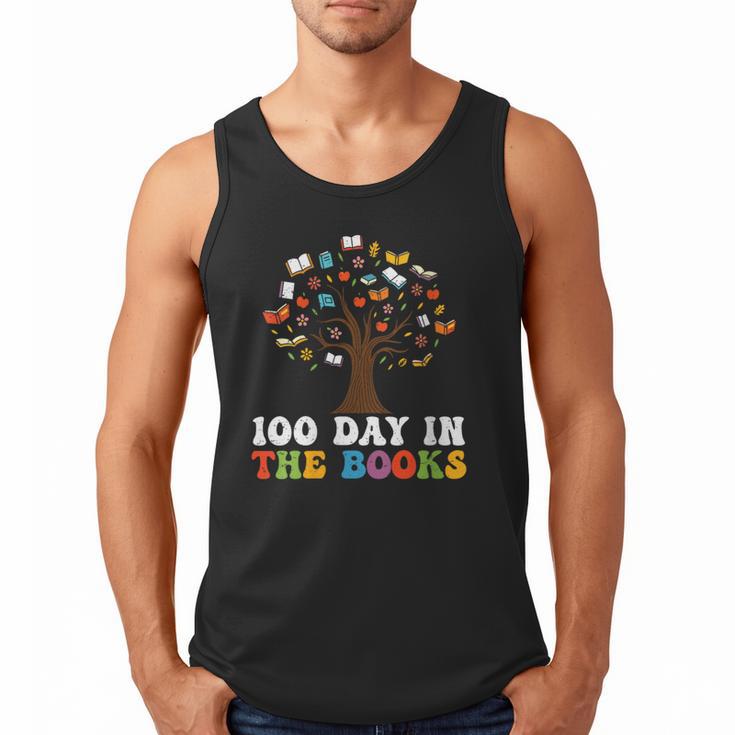 Happy 100 Days In The Books Reading Celebration Graphic Tees Men Tank Top