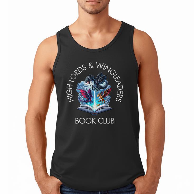 High Lords & Wingleaders Book Club Fantasy Storm Dragon Men Tank Top