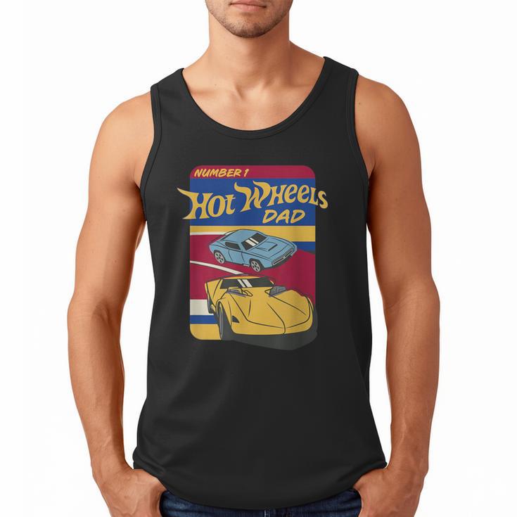 Hot Wheels Father's Day Number 1 Dad Men Tank Top