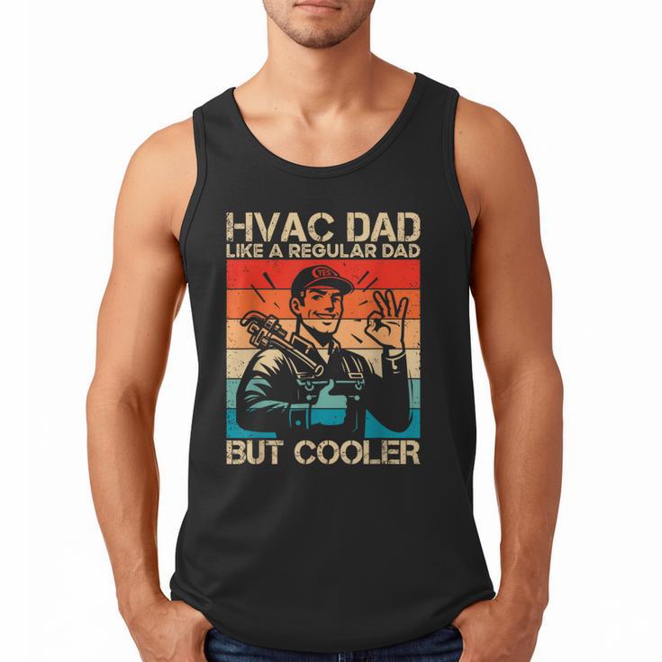 HVAC Dad HVAC Technician Mechanic Repairman Men Tank Top