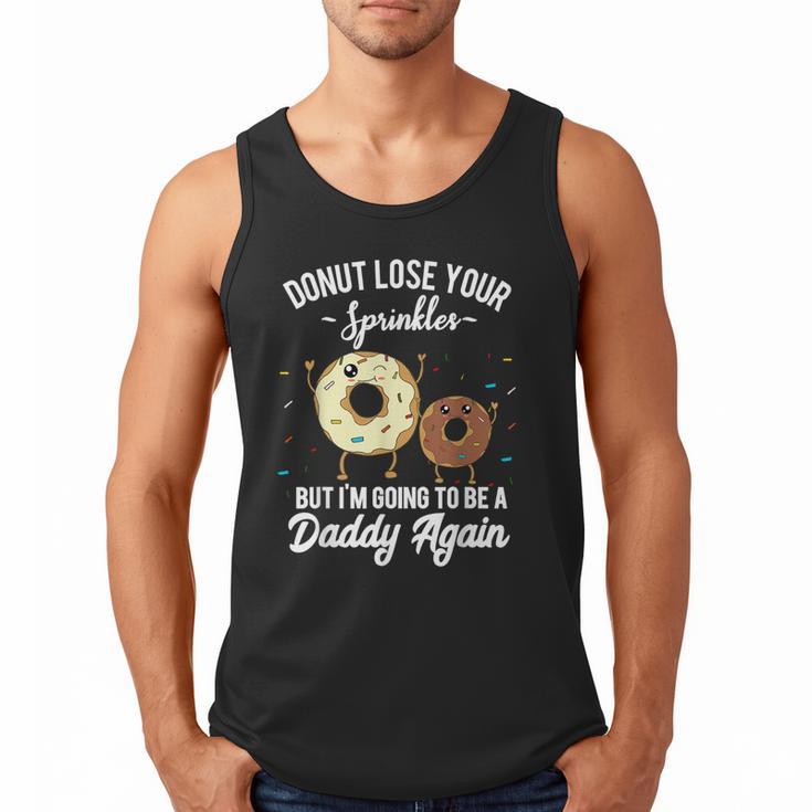 I'm Going To Be a Daddy Again Pregnancy Announcement Quote Men Tank Top