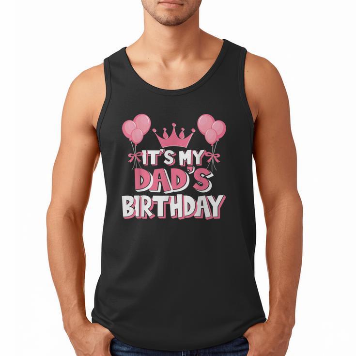 It's My Dad's Birthday Celebration Small Men Tank Top