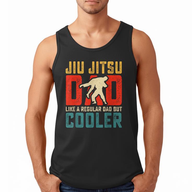 Jiu Jitsu Dad Like A Regular Dad But Cooler Dad Father Men Tank Top