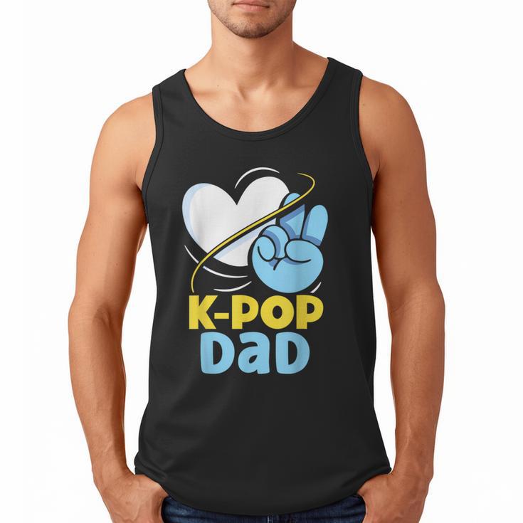K-POP Dad Korean Lover K-Pop Music Cute Father Daddy Papa Men Tank Top