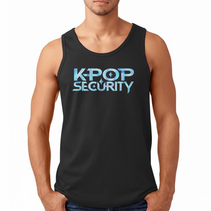 K-Pop Security Mom Dad Kids Birthday Concert Staff Men Tank Top