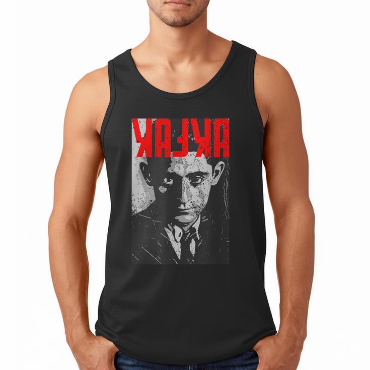 Kafka Franz Portrait Books And Literature Men Tank Top