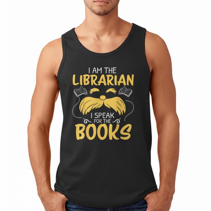 I Am Librarian Book Reader Library Book Reading Men Tank Top