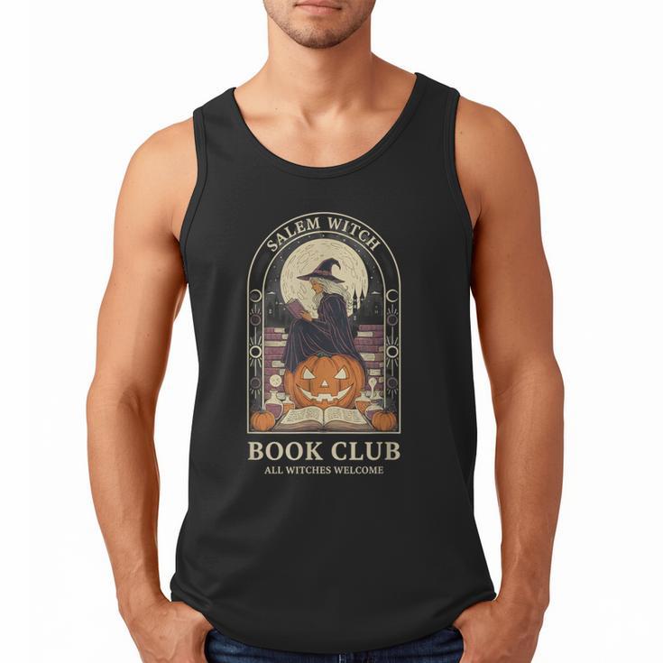Literary Salem Witch Book Club All Witches Welcome Men Tank Top