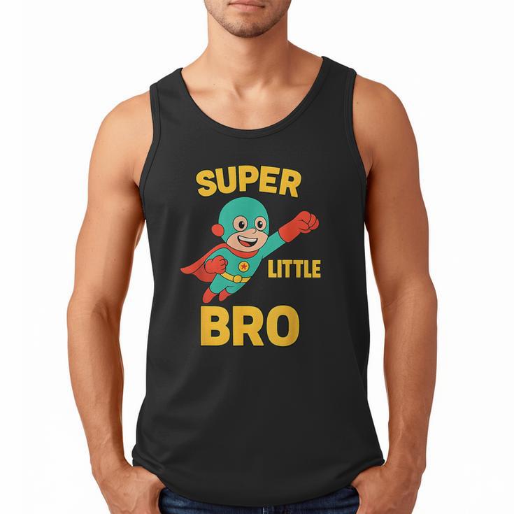 Little Cute Superhero Brother Comic Book Baby Bro Men Tank Top