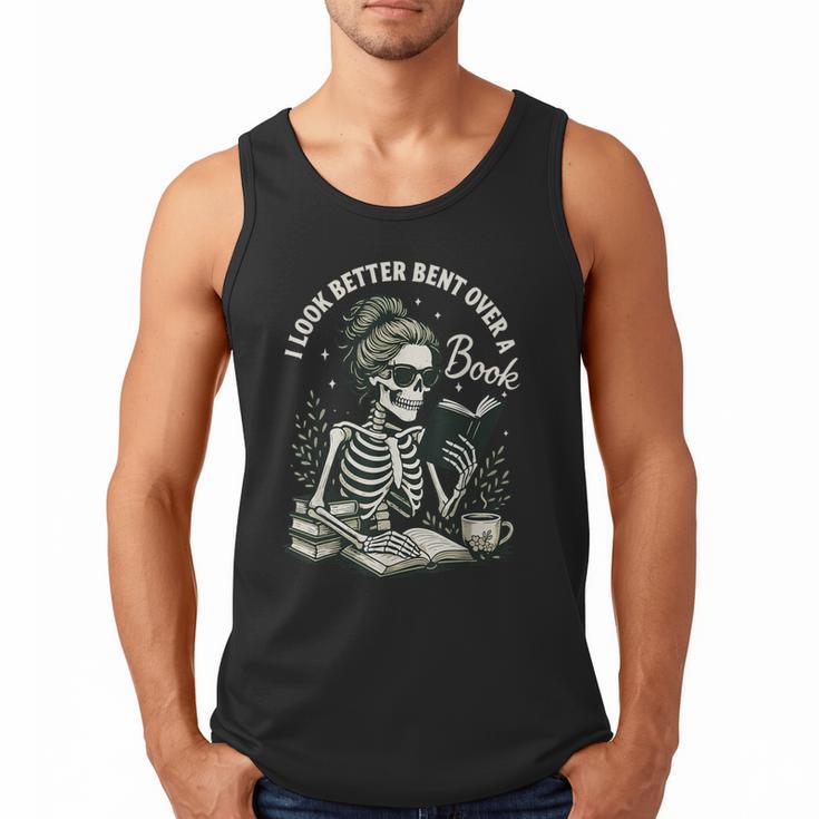 I Look Better Bent Over A Book Men Tank Top