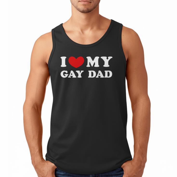 I Love My Gay Dad I Heart My Gay Dad Men Tank Top